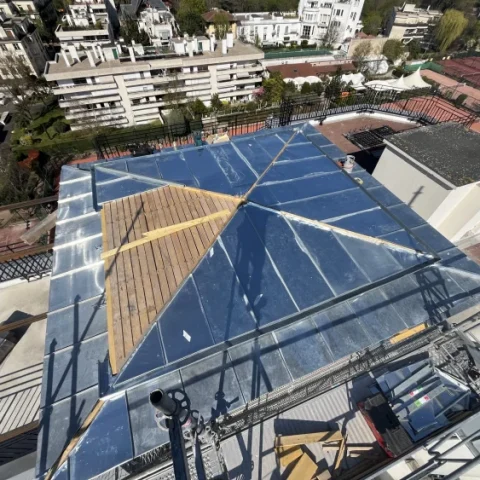 Dépendance en ossature bois et couverture en zinc Poissy 78300 - photo 9