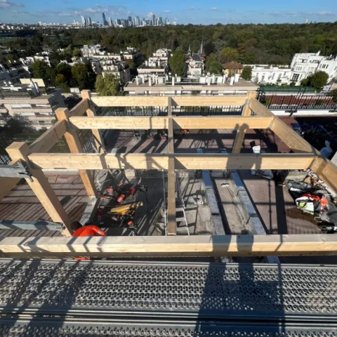 Dépendance en ossature bois et couverture en zinc Poissy 78300 - photo 13
