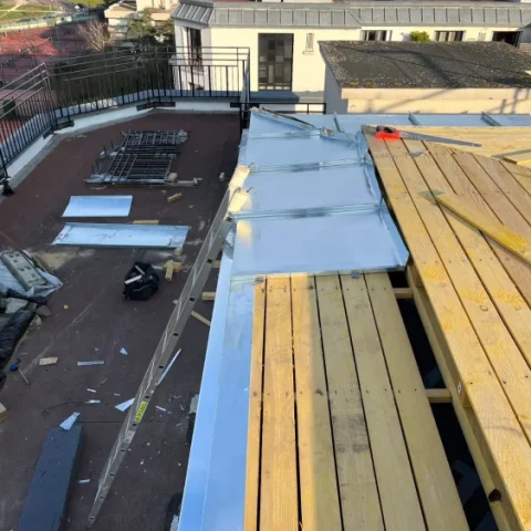 Dépendance en ossature bois et couverture en zinc Poissy 78300 - photo 15