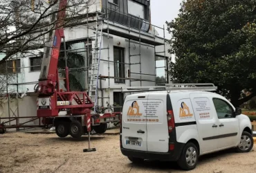 Surélévation ossature bois & zinc quartz Poissy a Poissy 78300 - realisation