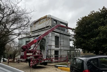 Surélévation ossature bois & zinc quartz Poissy Poissy 78300 - photo 12