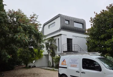 Surélévation ossature bois & zinc quartz Poissy Poissy 78300 - photo 33